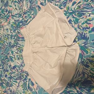 white lululemon hotty hots